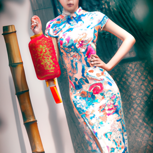 中国风 旗袍美女(3张)